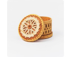 Берестяная шкатулка для колец - Малютка-foto2
