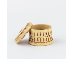 Берестяная шкатулка для колец - Малютка-foto4