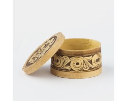 Берестяная шкатулка для оберегов - Земляника-foto2