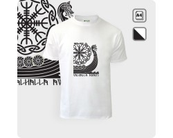 Футболка - Шлем ужаса с лодкой - К.3742-01-foto2