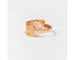 Кольцо Цветение из золота-foto2