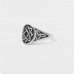 Женское кольцо из серебра с оберегом Звезда Лады-богородицы