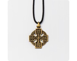 Равносторонний Кельтский крест из латуни