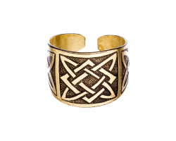 Кольцо Звезда Руси (Квадрат Сварога) из Латуни или Меди-foto5