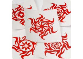 Наклейка - Оберег Сварга-foto2