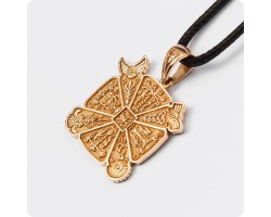 Крес славянский из золота-foto2