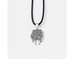 Волчья лапа - печать Велеса (Волоса) из серебра (малый)-foto3