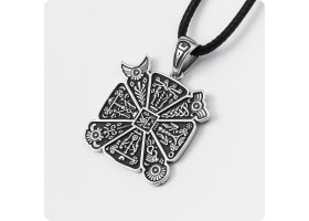 Крес славянский из серебра-foto2