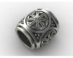 Бусина (шарм) с оберегом Коловрат-foto3