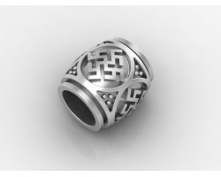 Бусина (шарм) с оберегом Цветок Папоротника-foto3