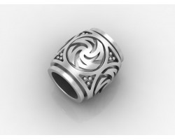 Бусина (шарм) с оберегом Вайга (Символ Тары)-foto2