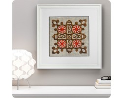 Настенная вышивка оберег со славянскими символами-foto2