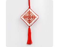 Вышивка оберег со славянским символом Молвинец