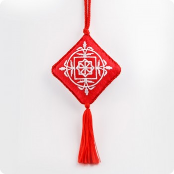 Вышивка оберег со славянским символом Молвинец