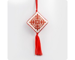 Вышивка оберег со славянским символом Звезда Лады-богородицы