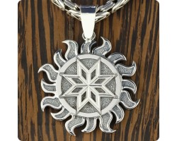 Оберег Алатырь из серебра в Ярило-foto3