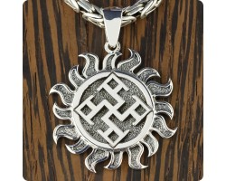 Оберег Духовная Сила из серебра в Ярило-foto2