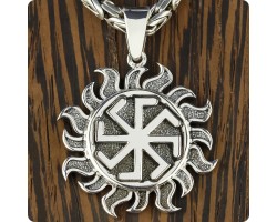 Оберег Ладинец из серебра в Ярило-foto2