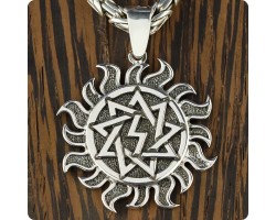 Оберег Перуница из серебра в Ярило-foto2