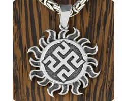 Оберег Родовик из серебра в Ярило-foto3