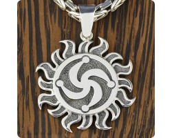 Оберег Символ Рода из серебра в Ярило-foto2