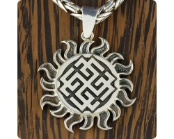 Оберег Сварожич из серебра в Ярило-foto2