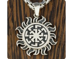 Оберег Свитовит из серебра в Ярило-foto3