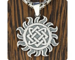 Оберег Звезда Лады-богородицы из серебра в Ярило-foto3