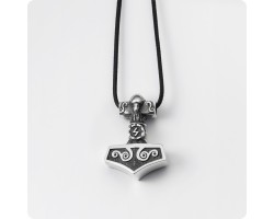 Молот Тора Мьёльнир (Mjolnir) из серебра-foto2