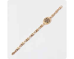 Обережный браслет из золота Одолень трава - Цветок папоротника с Перуницей-foto2