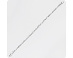 Серебряный браслет плетение Аврора-foto2